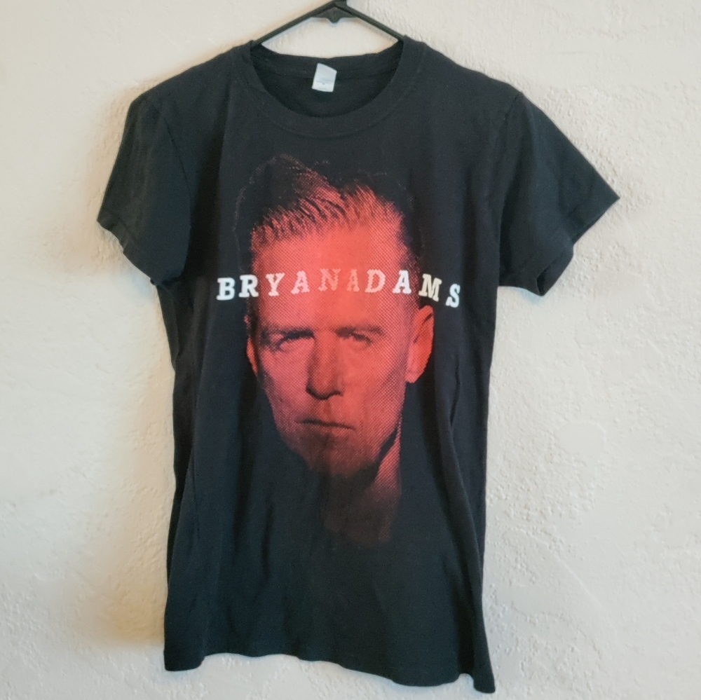 Bryan Adams women's concert tee Reckless 2015 tour